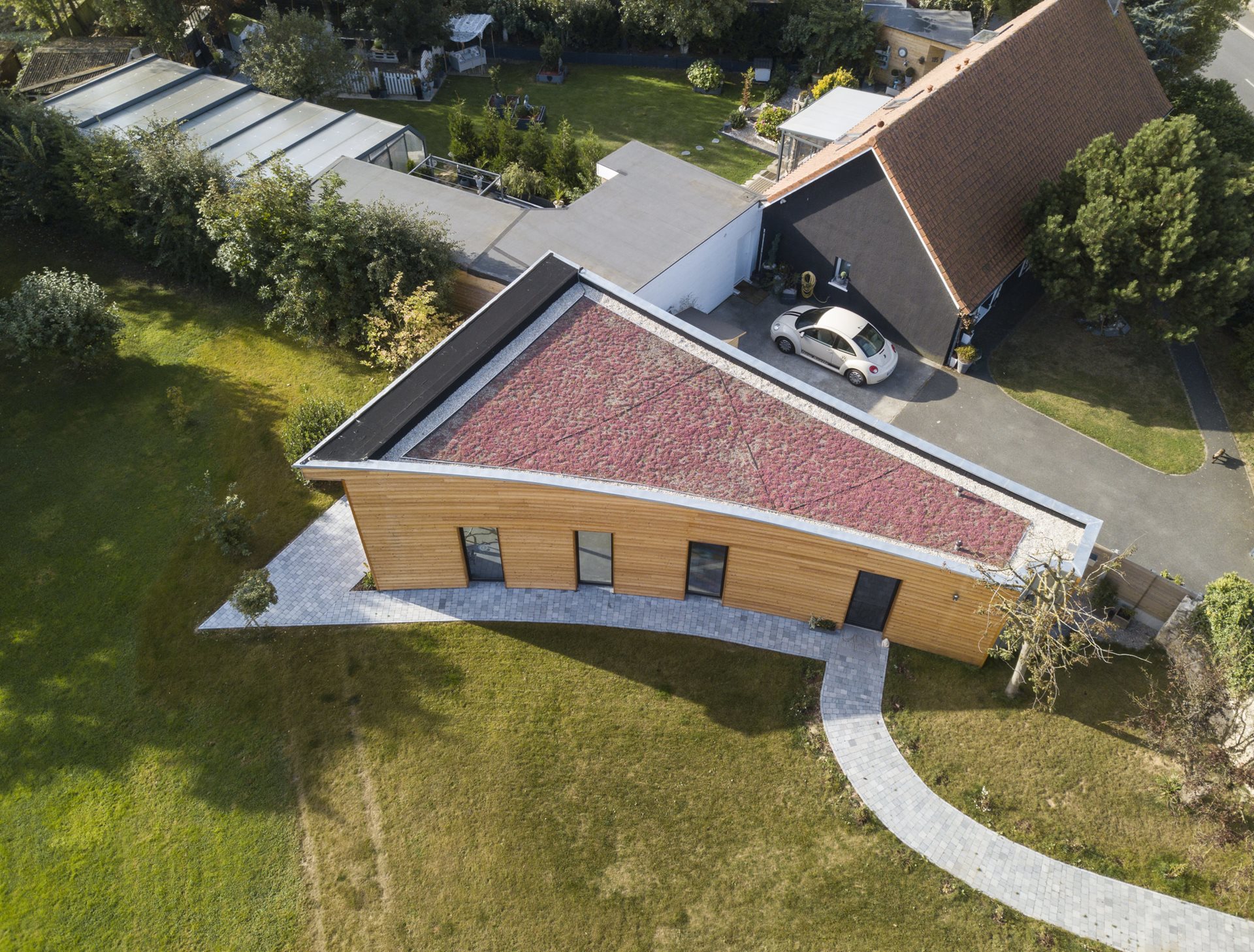 EPDM gebouw plat dak - bâtiment toit plat