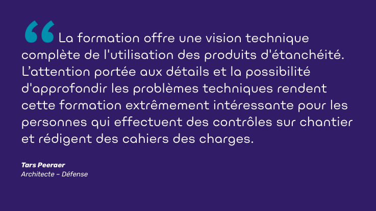 Quote Tars Peeraer FR