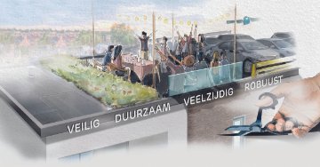 EPDM multifunctioneel dak