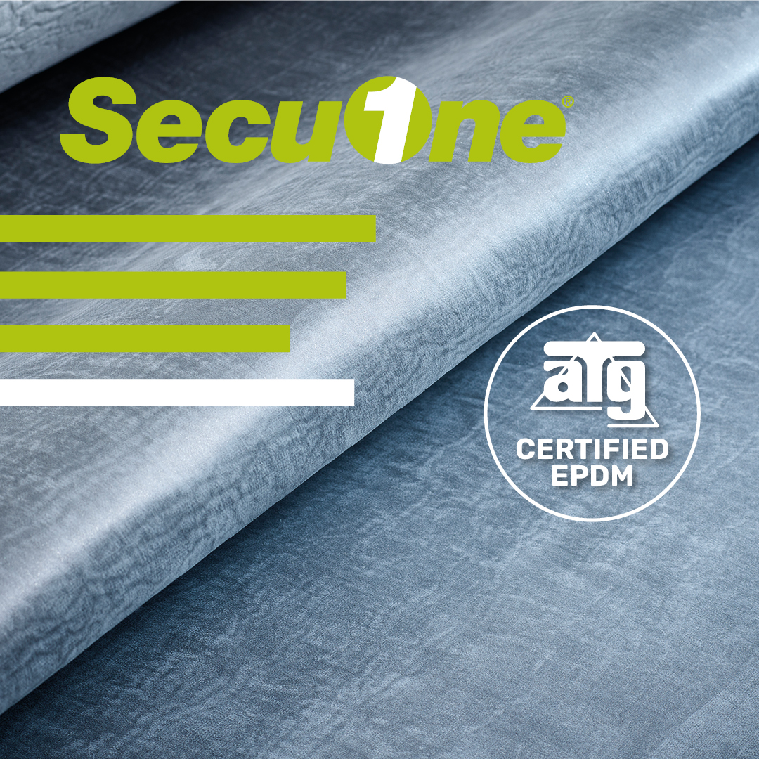 SecuOne EPDM fleeceback plat dak - toit plat