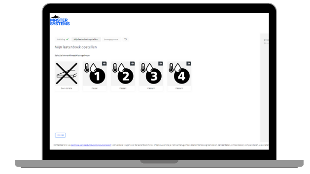 Mastersystems EPDM lastenboek - cahier de charges