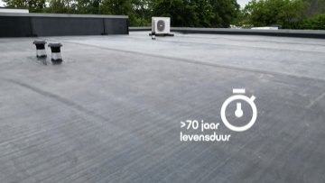 EPDM levensduur 70 jaar