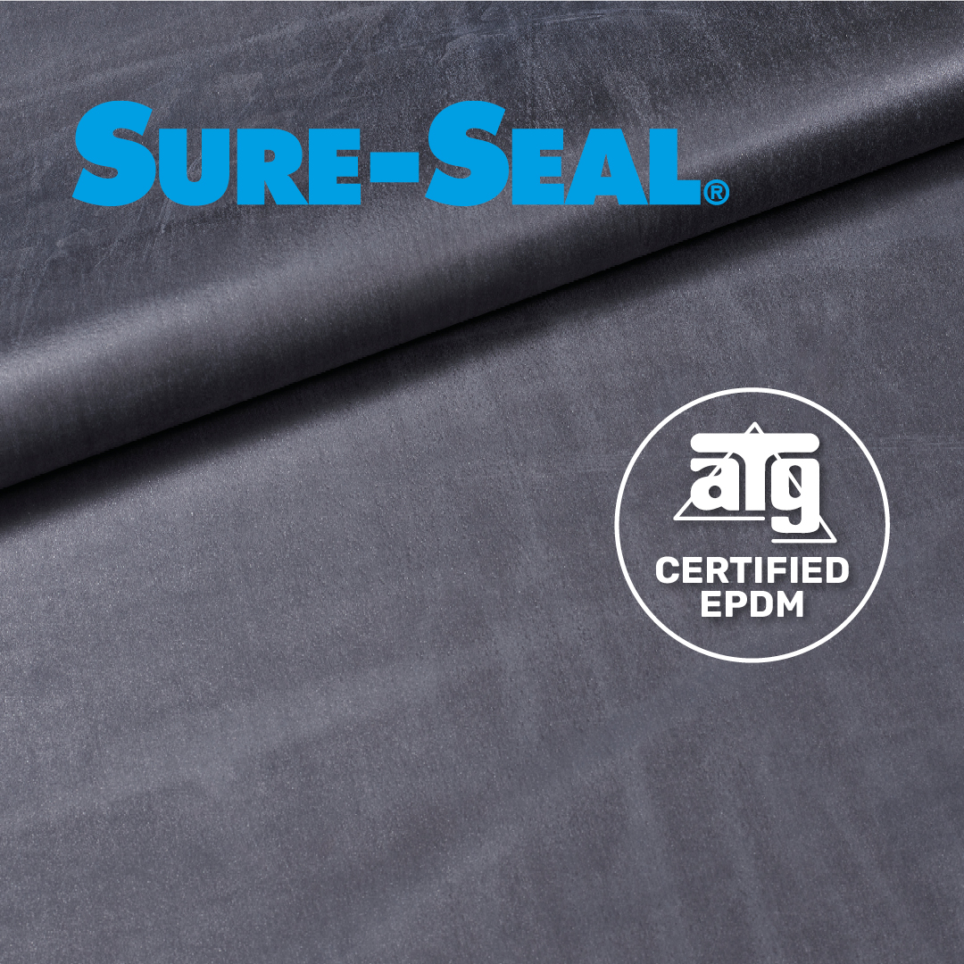 Sure-Seal EPDM plat dak - toit plat