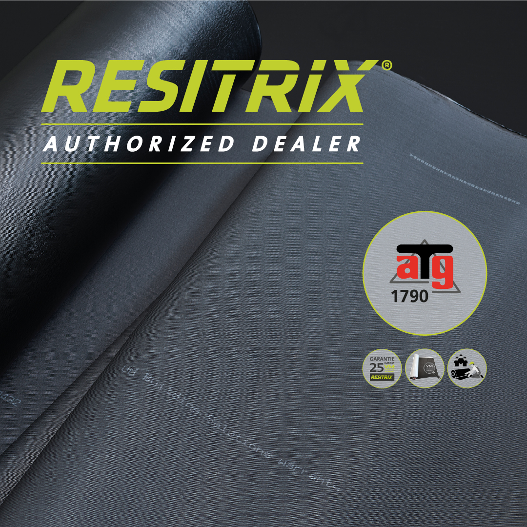 Resitrix EPDM plat dak - toit plat