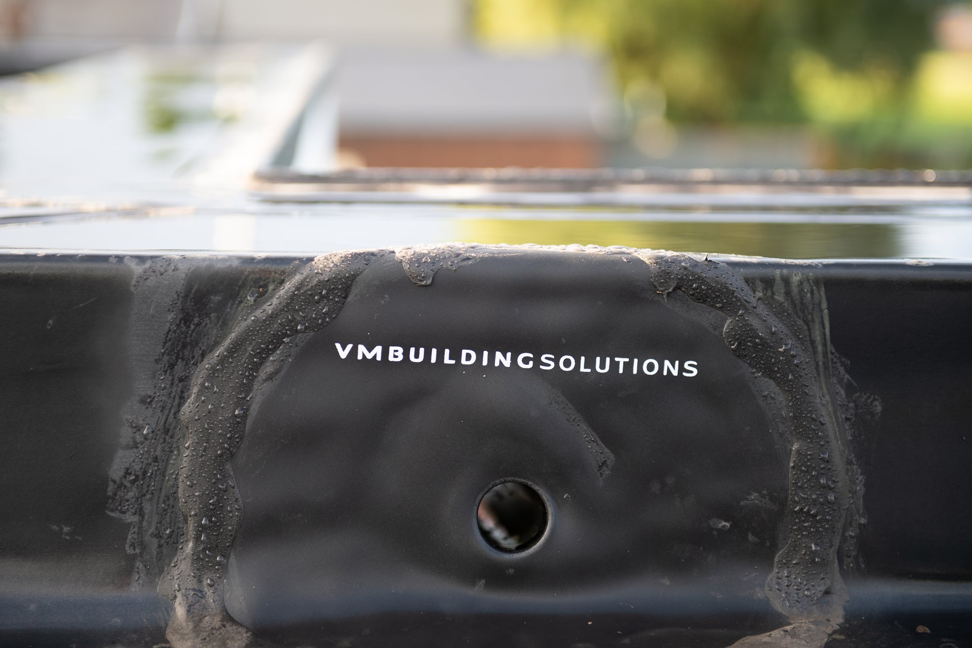 EPDM regenwater afvoer - évacuation eaux pluviales