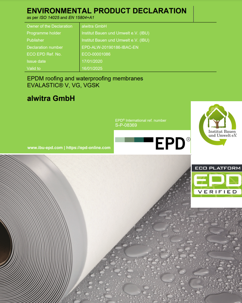 EPD milieucertificaat EPDM