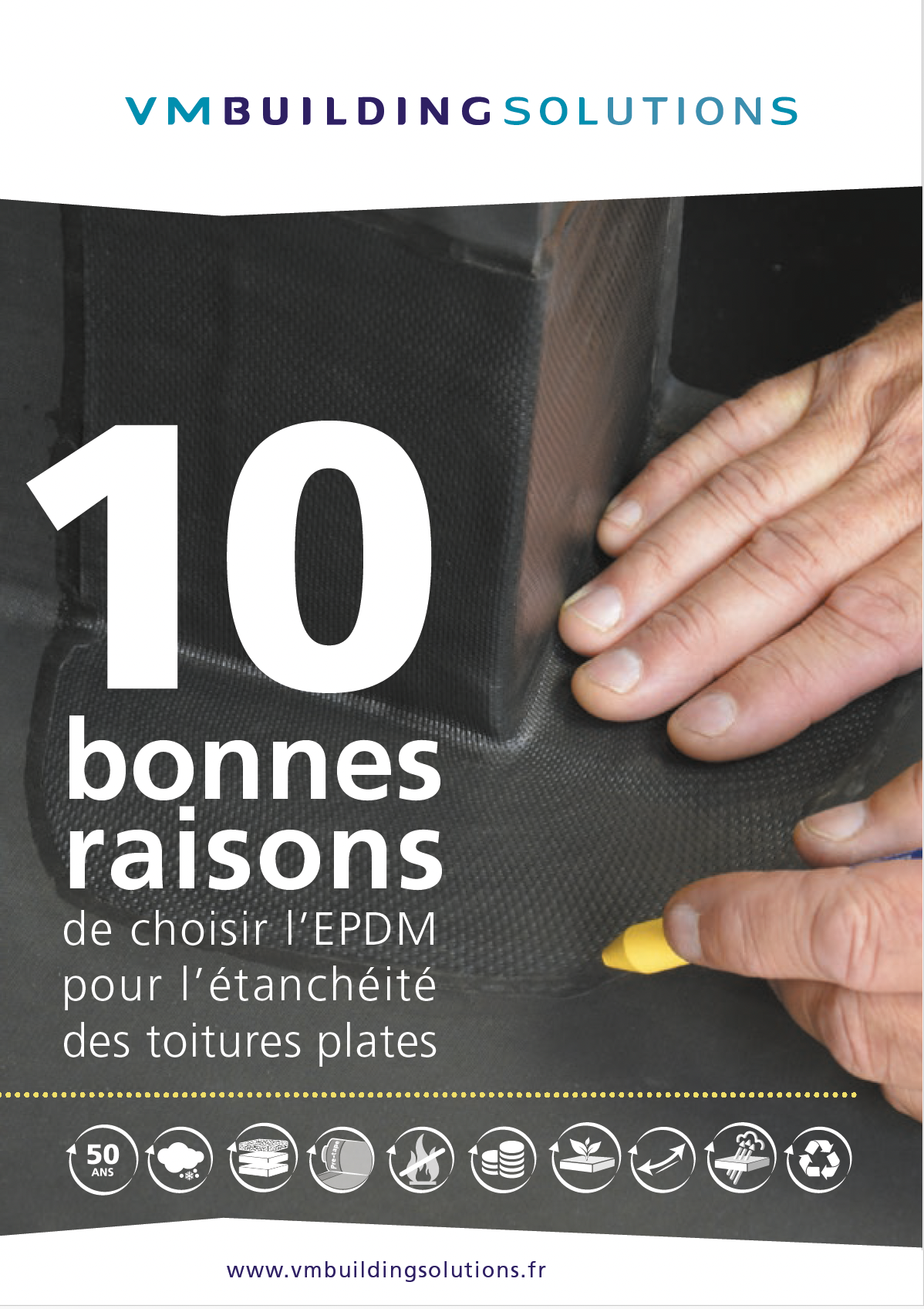 capture d'écran documentation 10 bonnes raisons de choisir l'EPDM pour l'étanchéité des toitures plates